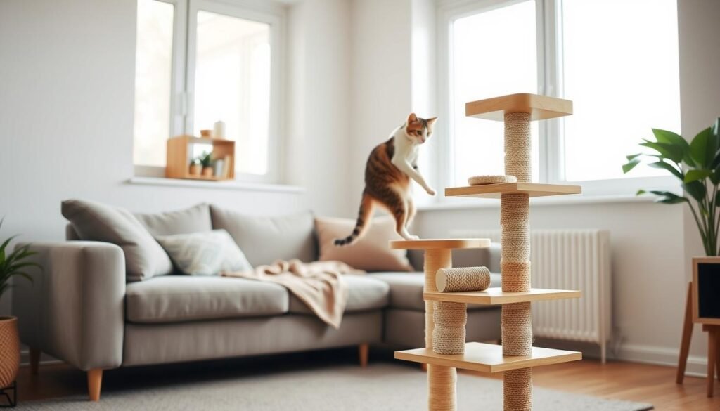 affordable cat trees for small spaces