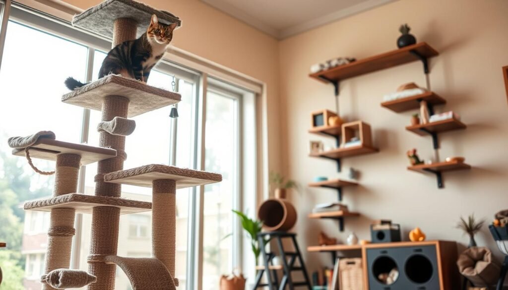 indoor cat climbing solutions